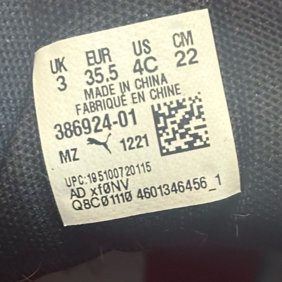 Puma Rebound LayUp Speckle Sneakers JR. - Picture 8 of 9